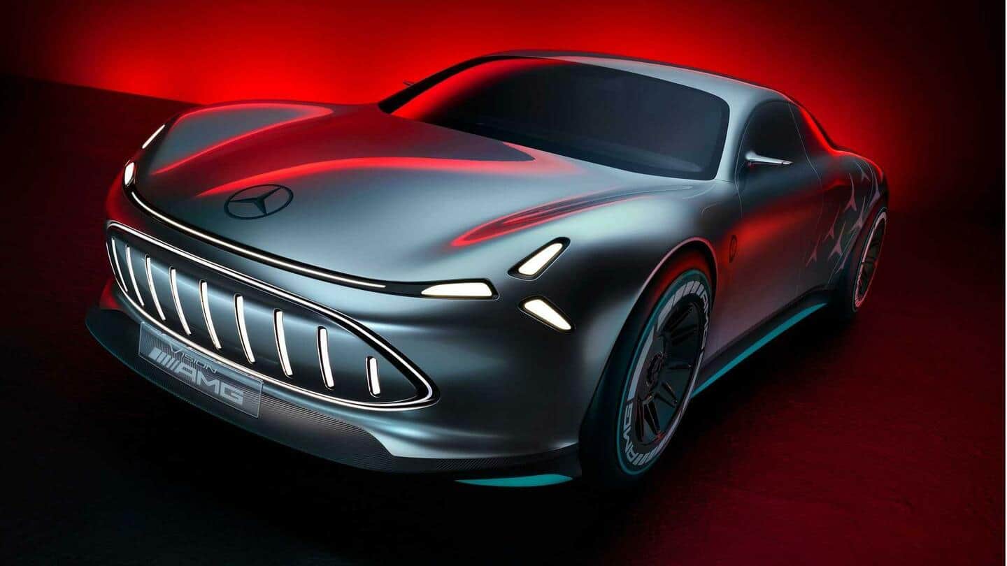 सामने आई मर्सिडीज विजन AMG कांसेप्ट कार, मिलेगा नया लुक और दमदार फीचर्स