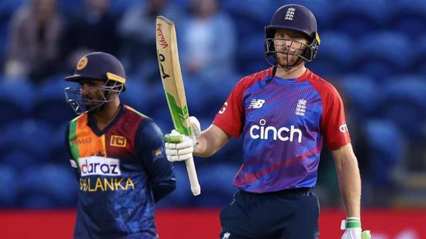 इंग्लैंड बनाम श्रीलंका, पहला टी-20: बटलर के अर्धशतक से आसानी से जीता इंग्लैंड, बने ये रिकार्ड्स