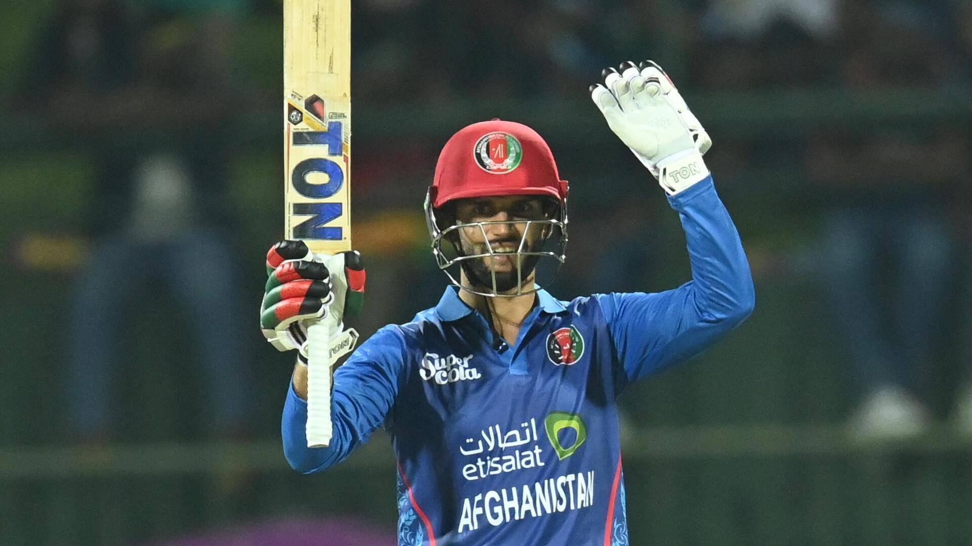 श्रीलंका बनाम अफगानिस्तान: अजमतुल्लाह उमरजई ने जड़ा अपना पहला वनडे शतक, जानिए आंकड़े