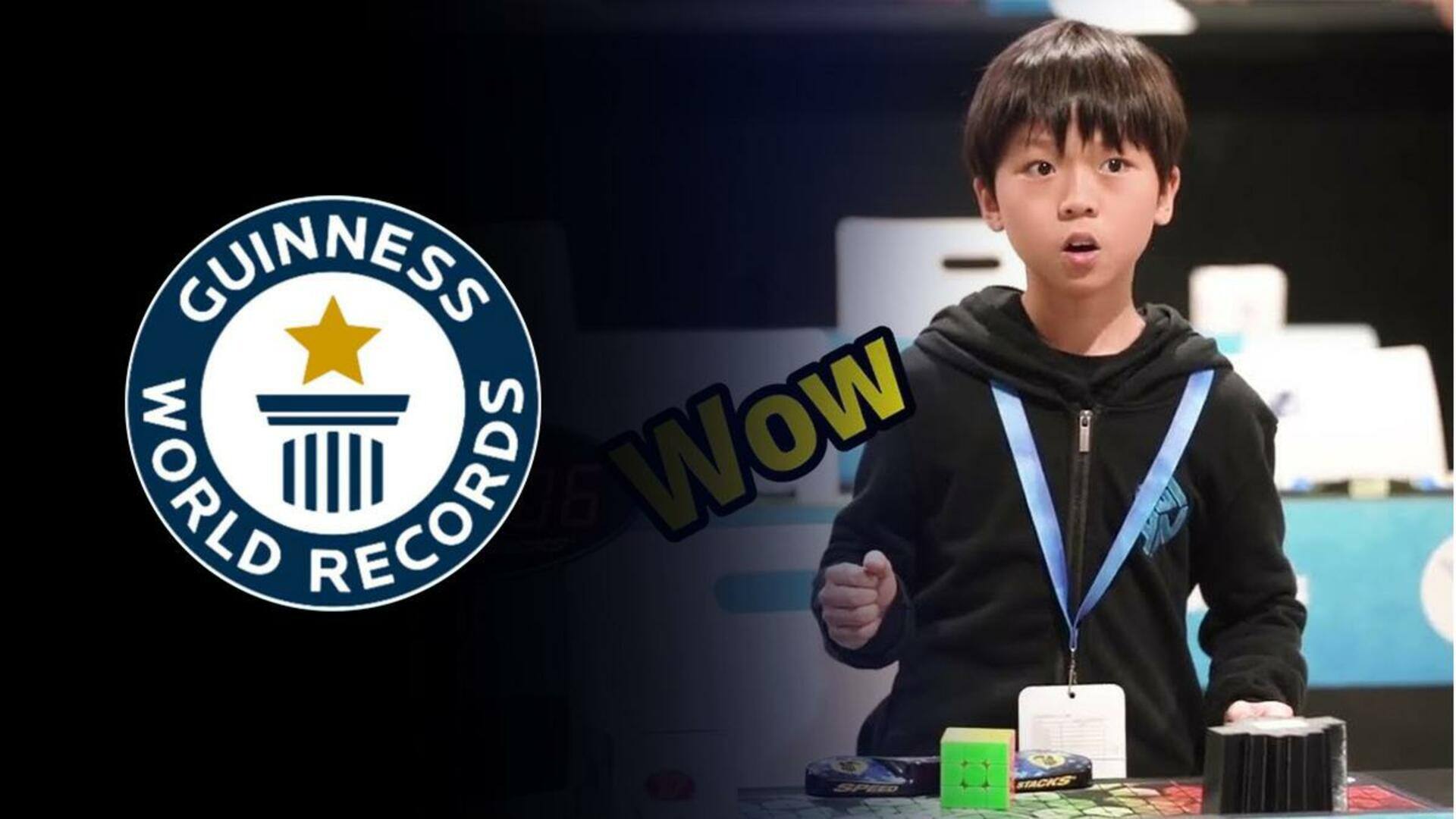 चीन: 9 वर्षीय बच्चे ने सबसे तेज औसत समय में हल किया रुबिक क्यूब, बनाया रिकॉर्ड