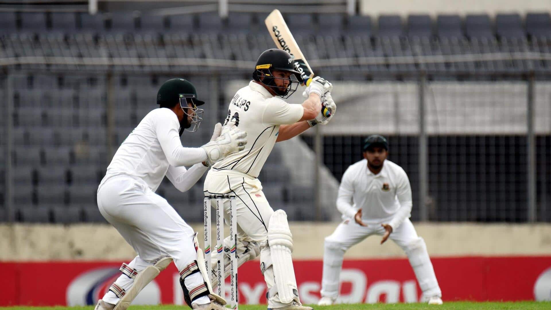 बांग्लादेश बनाम न्यूजीलैंड: ग्लेन फिलिप्स ने खेली अपने टेस्ट क्रिकेट करियर की सर्वश्रेष्ठ पारी, जानिए आंकड़े 