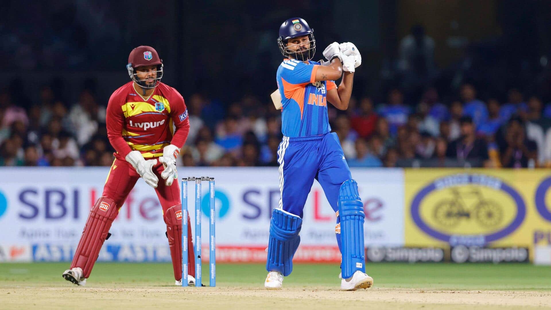 भारत बनाम वेस्टइंडीज: आखिरी मुकाबला बारिश के कारण हुआ रद्द, सीरीज 2-2 से बराबर 