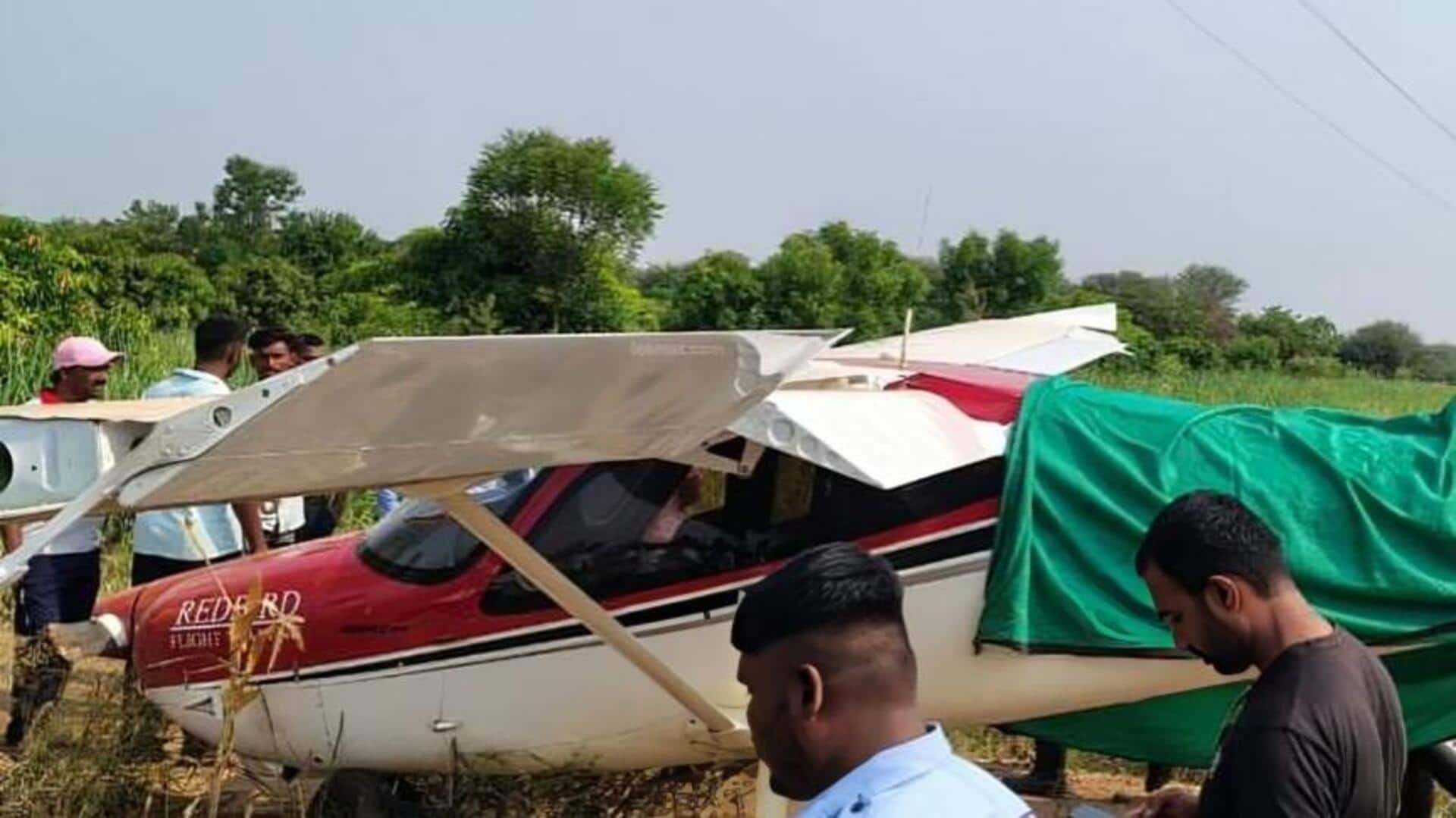 अजित पवार के विमान हादसे के 3 महीने बाद बारामती में एक और प्रशिक्षण विमान दुर्घटनाग्रस्त