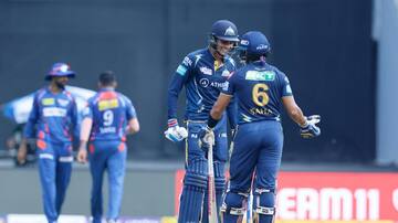 IPL 2023: GT ने LSG को दिया 228 रन का लक्ष्य, गिल-साहा की शानदार पारी 
