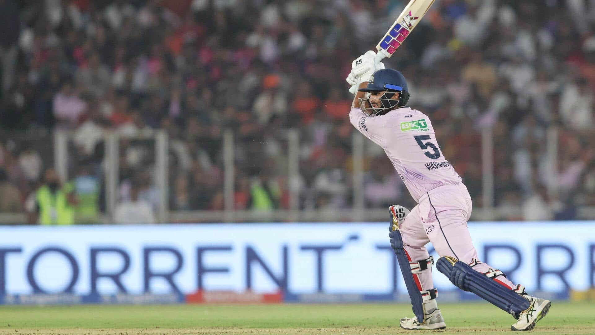 GT बनाम SRH: वाशिंगटन सुंदर ने जड़ा दूसरा IPL अर्धशतक, जानिए उनके आंकड़े