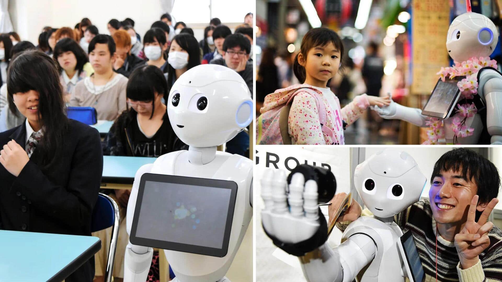 जापान: छात्रों की अनुपस्थिति में बढ़ोतरी से निपटने के लिए रोबोट का इस्तेमाल करेगा ये शहर 