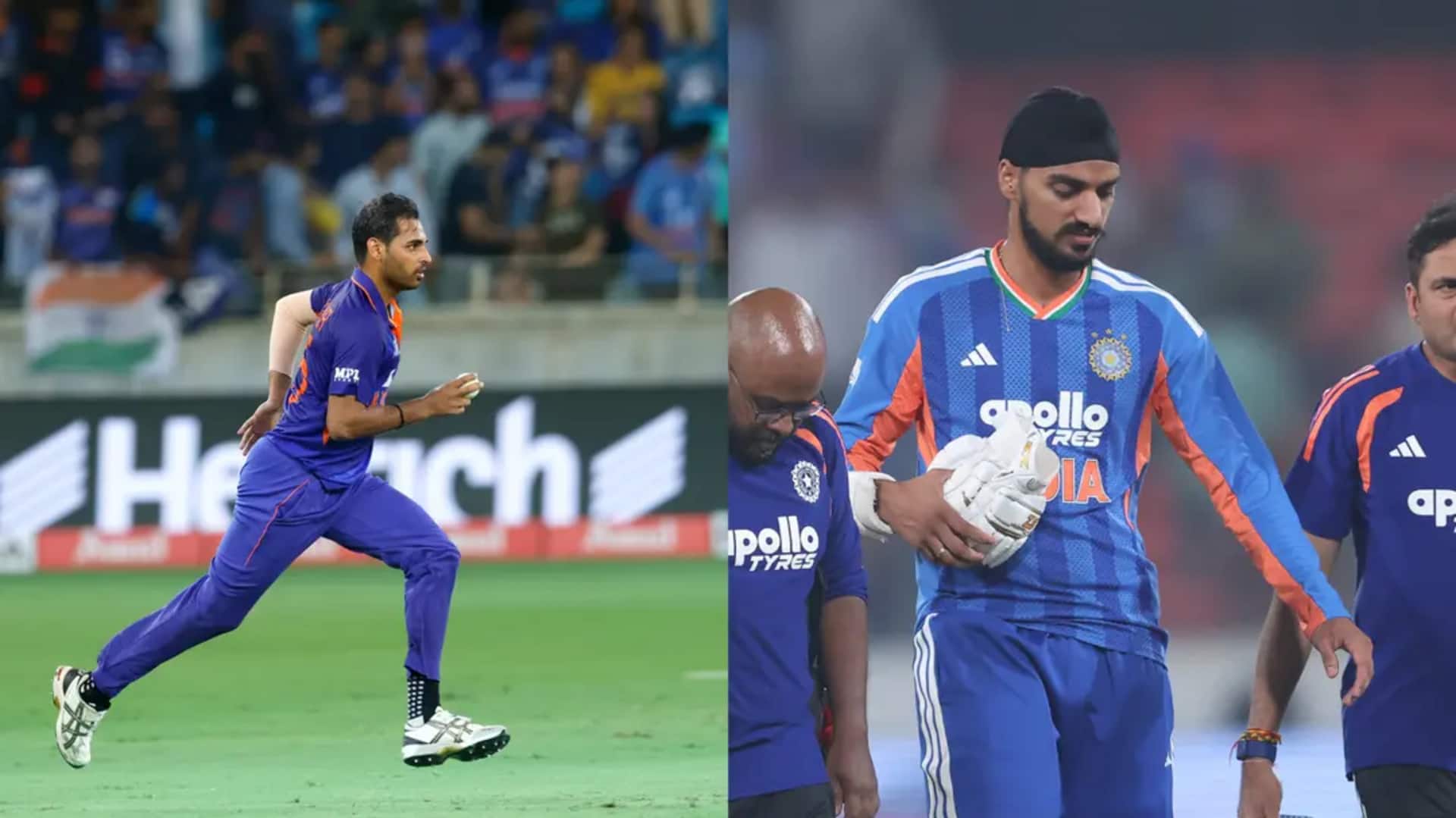 अर्शदीप सिंह की चोट के बाद भारतीय टीम में शामिल हुए भुवनेश्वर कुमार