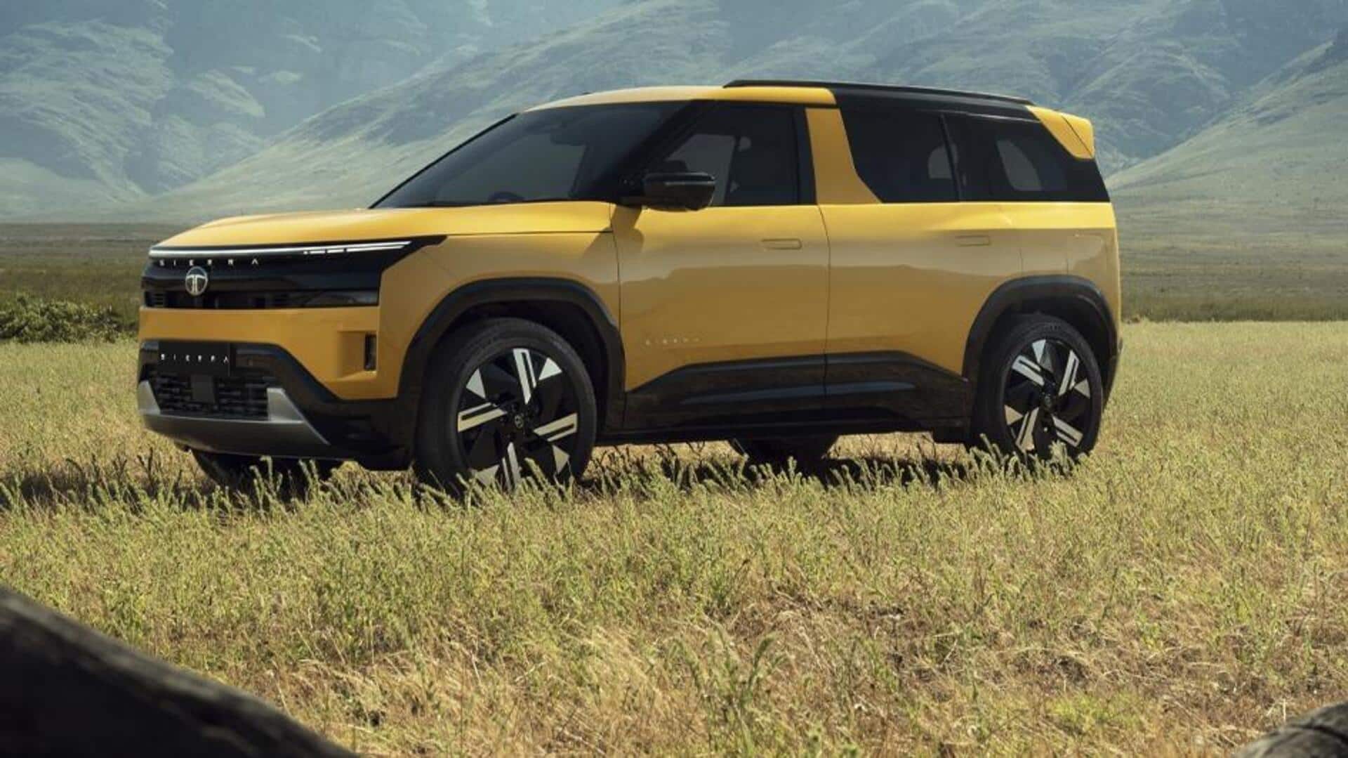 टाटा ने 2 दशक बाद सिएरा को फिर से किया लॉन्च, जानिए कितनी है कीमत 