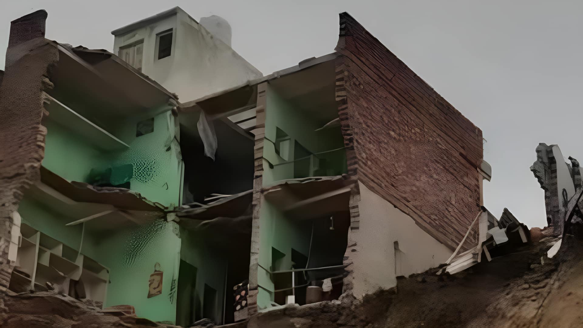 उत्तर प्रदेश के मथुरा में 6 मकान ढहे; 3 की मौत, करीब 12 लोग दबे उत्तर प्रदेश के मथुरा में 6 मकान ढहे; 3 की मौत, करीब 12 लोग दबे