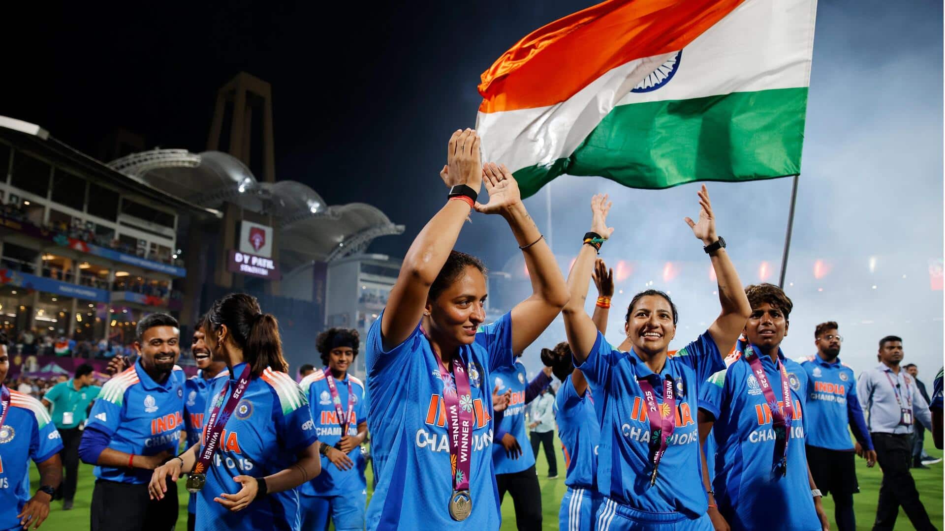 भारतीय महिला क्रिकेट टीम को 51 करोड़ रुपये की नकद इनामी राशि देगा BCCI