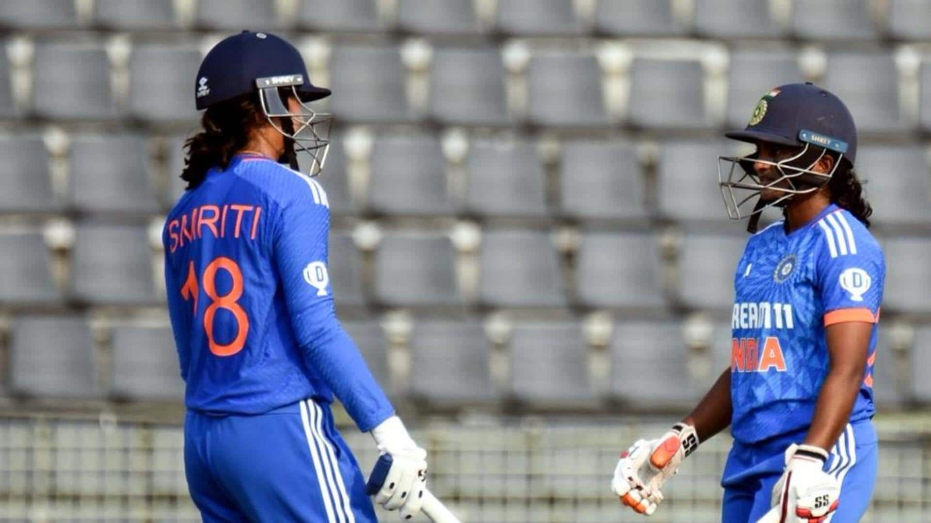भारतीय महिला टीम ने 5वें टी-20 में बांग्लादेश को हराया, 5-0 से सीरीज की अपने नाम