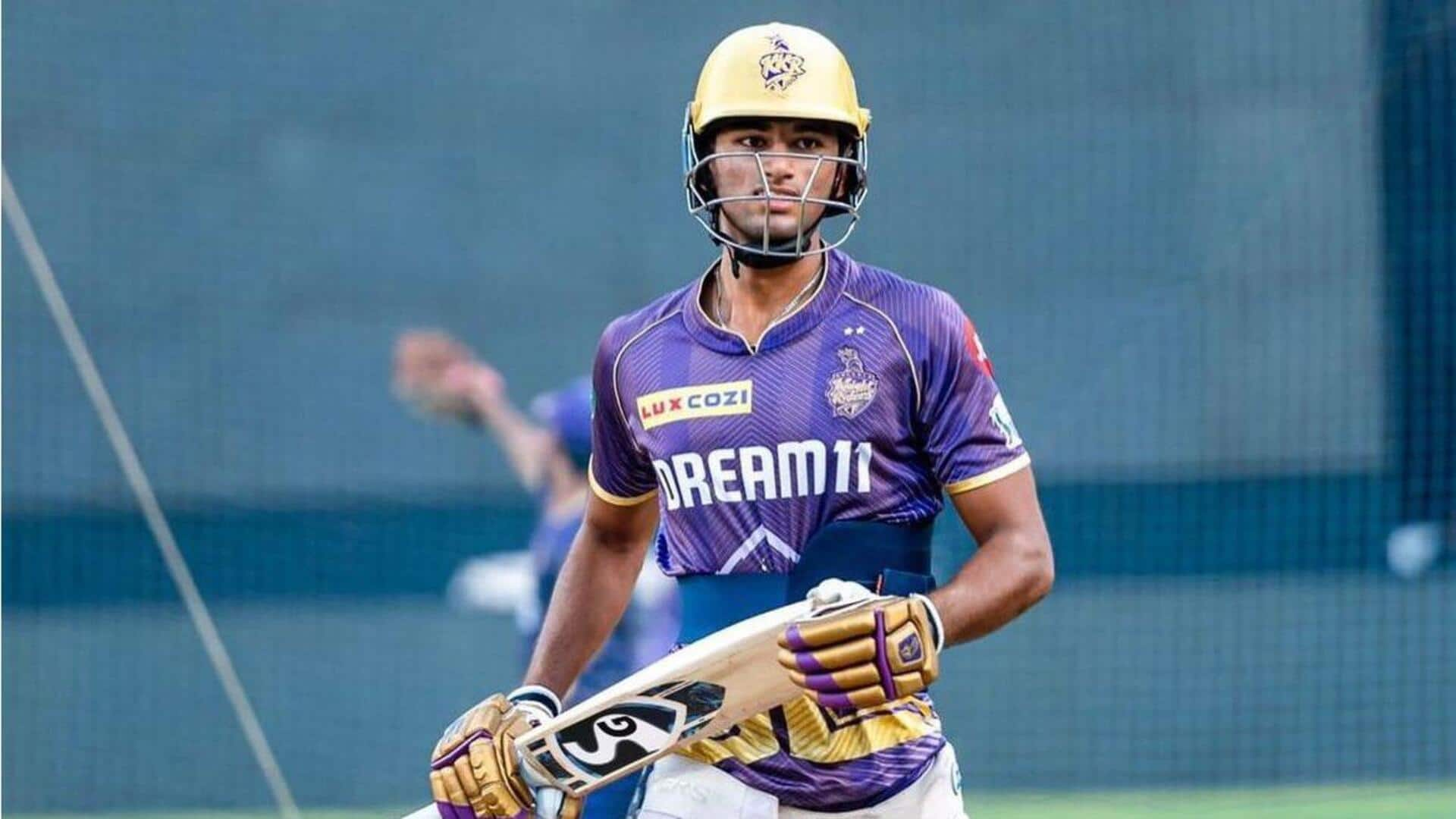 IPL 2025 नीलामी: अंगकृष रघुवंशी को KKR ने 3 करोड़ रुपये में खरीदा