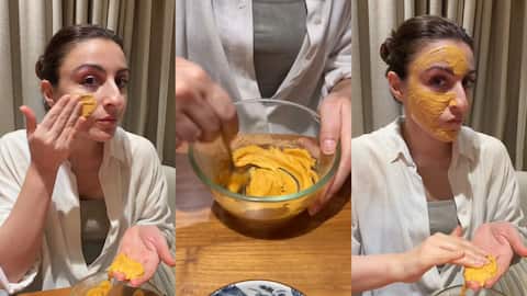 सोहा अली खान इस फेस पैक से पाती हैं चमकती त्वचा, त्योहारों के बाद लौटाएगा निखार