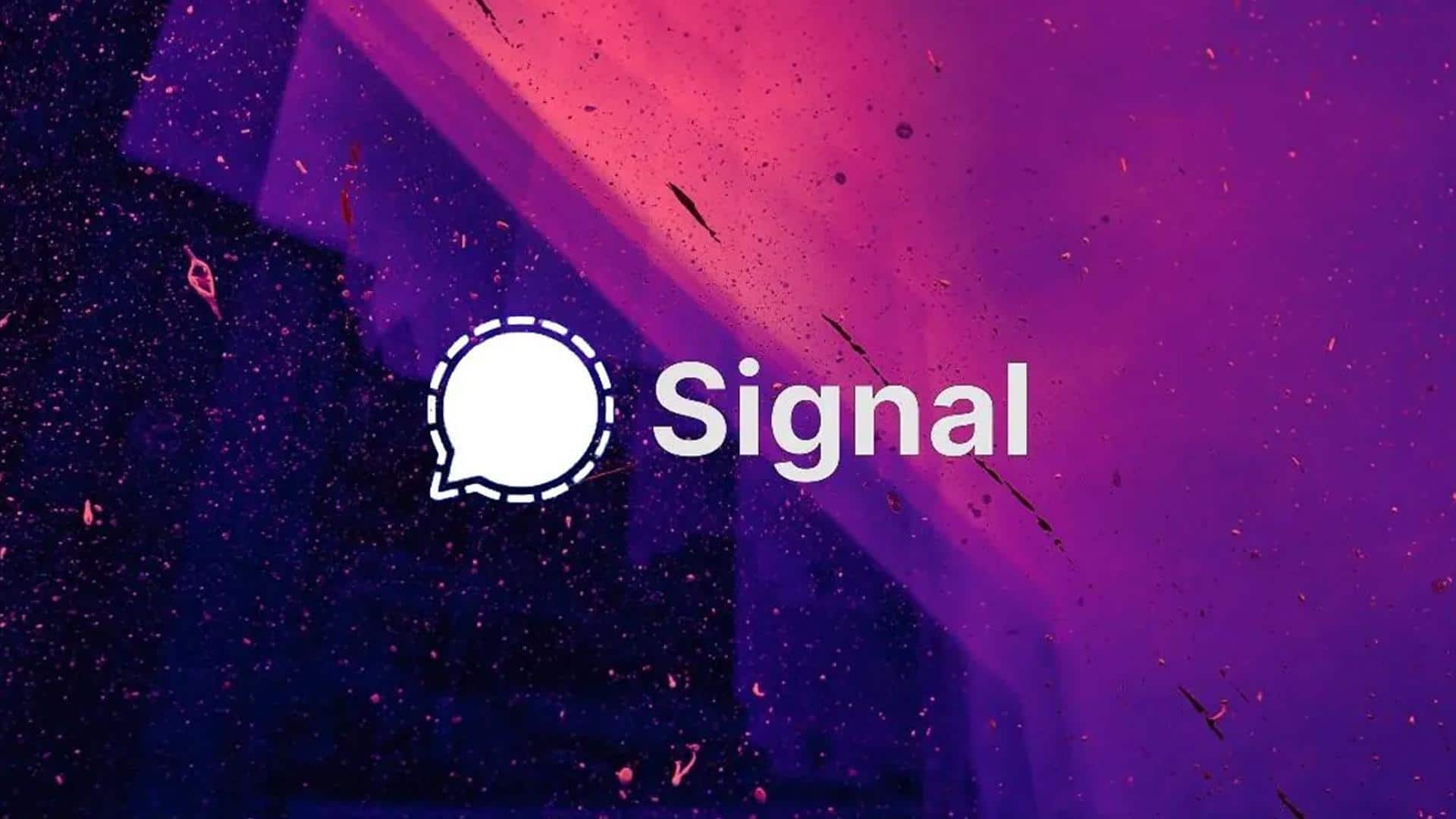 सिग्नल ने iOS यूजर्स के लिए लॉन्च किया बैकअप फीचर 