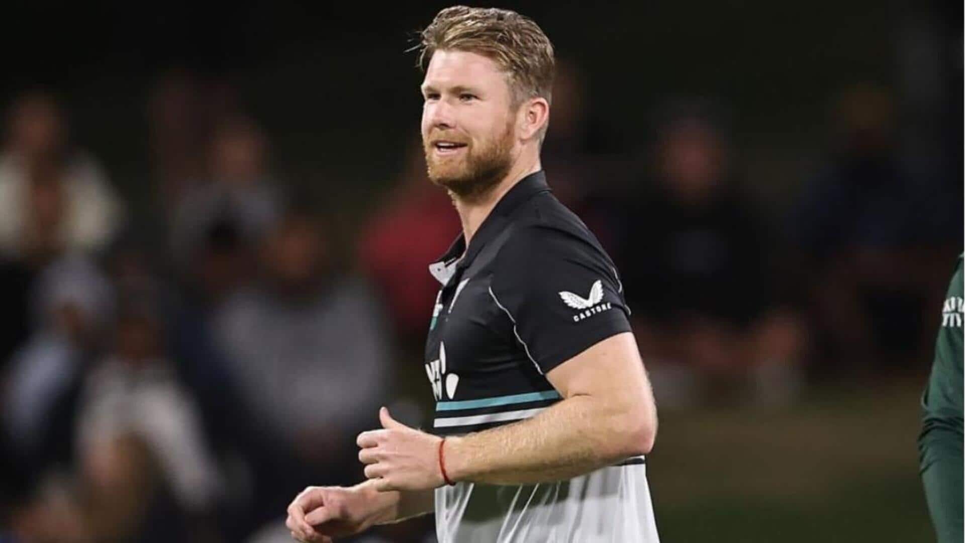 भारत के खिलाफ टी-20 सीरीज के शुरुआती मैच नहीं खेलेंगे जिमी नीशम, जानिए क्या है कारण