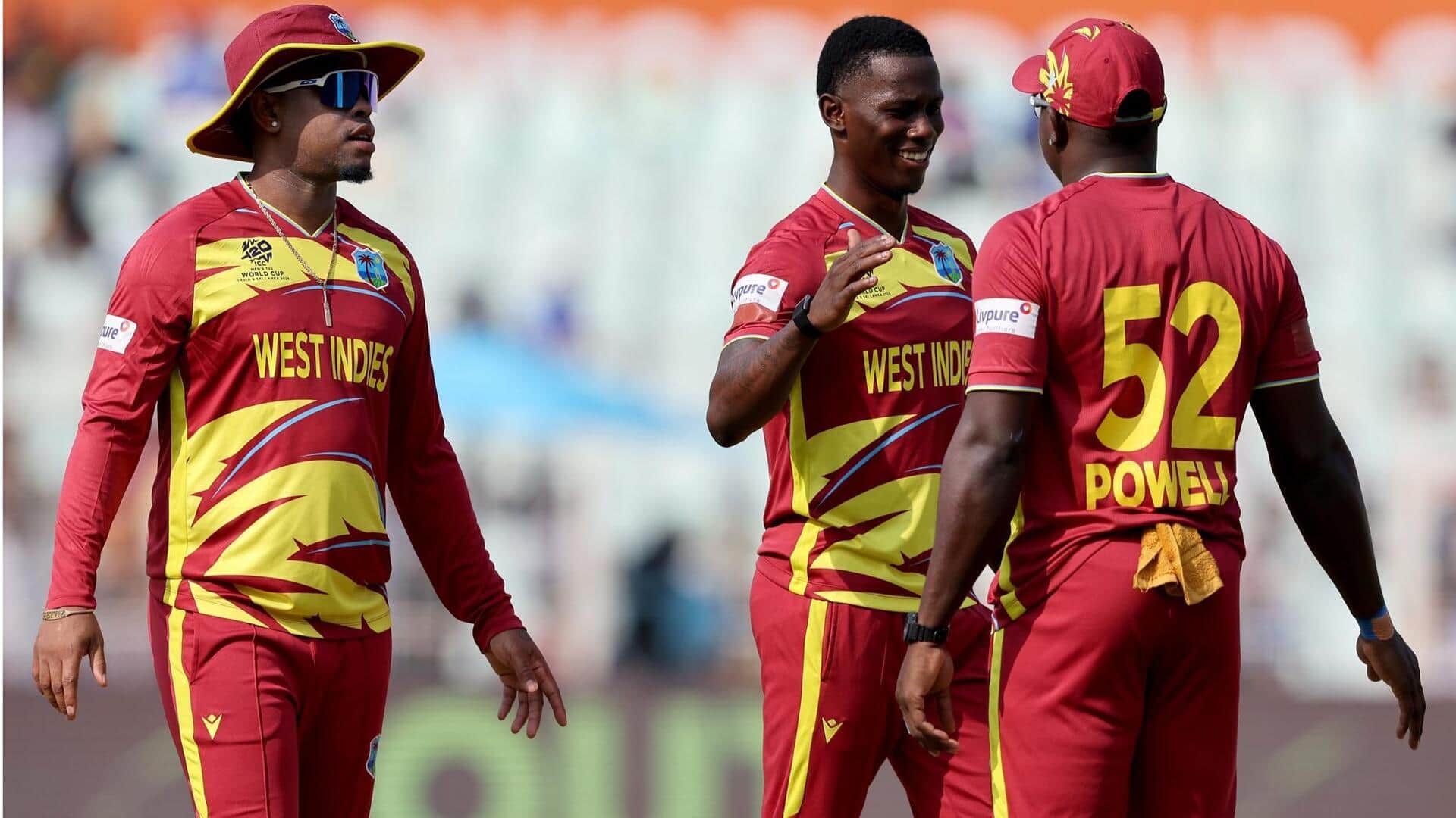 टी-20 विश्व कप 2026: वेस्टइंडीज ने जिम्बाब्वे को 107 रन से हराया, जीता लगातार 5वां मैच
