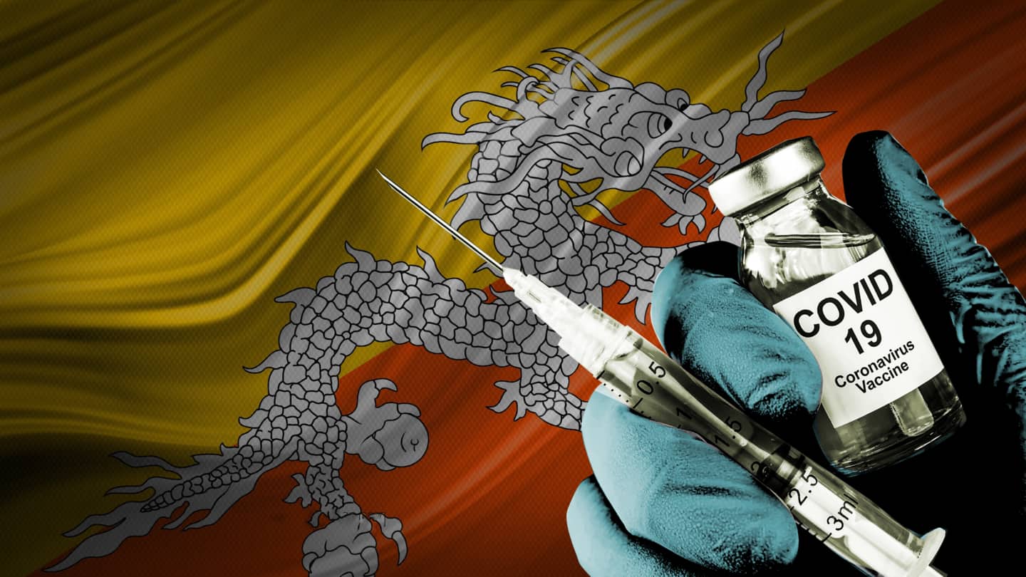 कोरोना: भूटान ने रिकॉर्ड समय में लगाई 60 फीसदी आबादी को वैक्सीन की पहली खुराक
