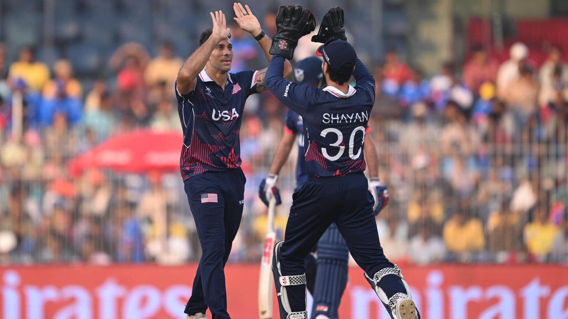 टी-20 विश्व कप 2026: USA ने लगातार दूसरे मुकाबले में दर्ज की जीत, ये बने रिकॉर्ड्स 