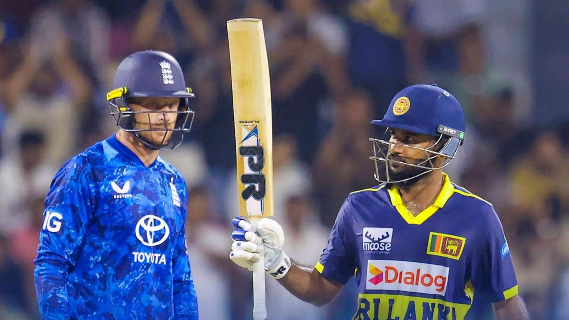 श्रीलंका बनाम इंग्लैंड: पवन रत्नायके ने वनडे में अपना पहला शतक लगाया, जानिए उनके आंकड़े