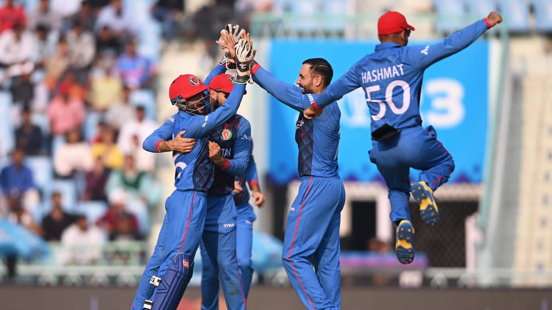 वनडे विश्व कप 2023: अफगानिस्तान ने शानदार प्रदर्शन करते हुए नीदरलैंड को 179 रन पर रोका 