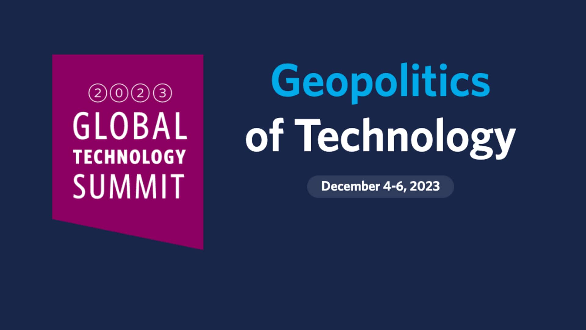 ग्लोबल टेक्नोलॉजी समिट अगले हफ्ते भारत में होगी, अमेरिका समेत कई देश होंगे शामिल