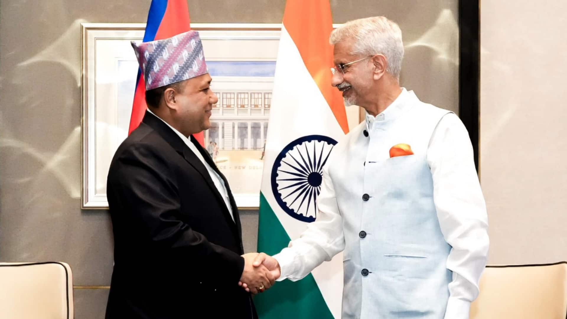 नेपाली विदेश मंत्री का भारत दौरा: बोले- हम एक ही नदी की संतान; ये समझौते हुए