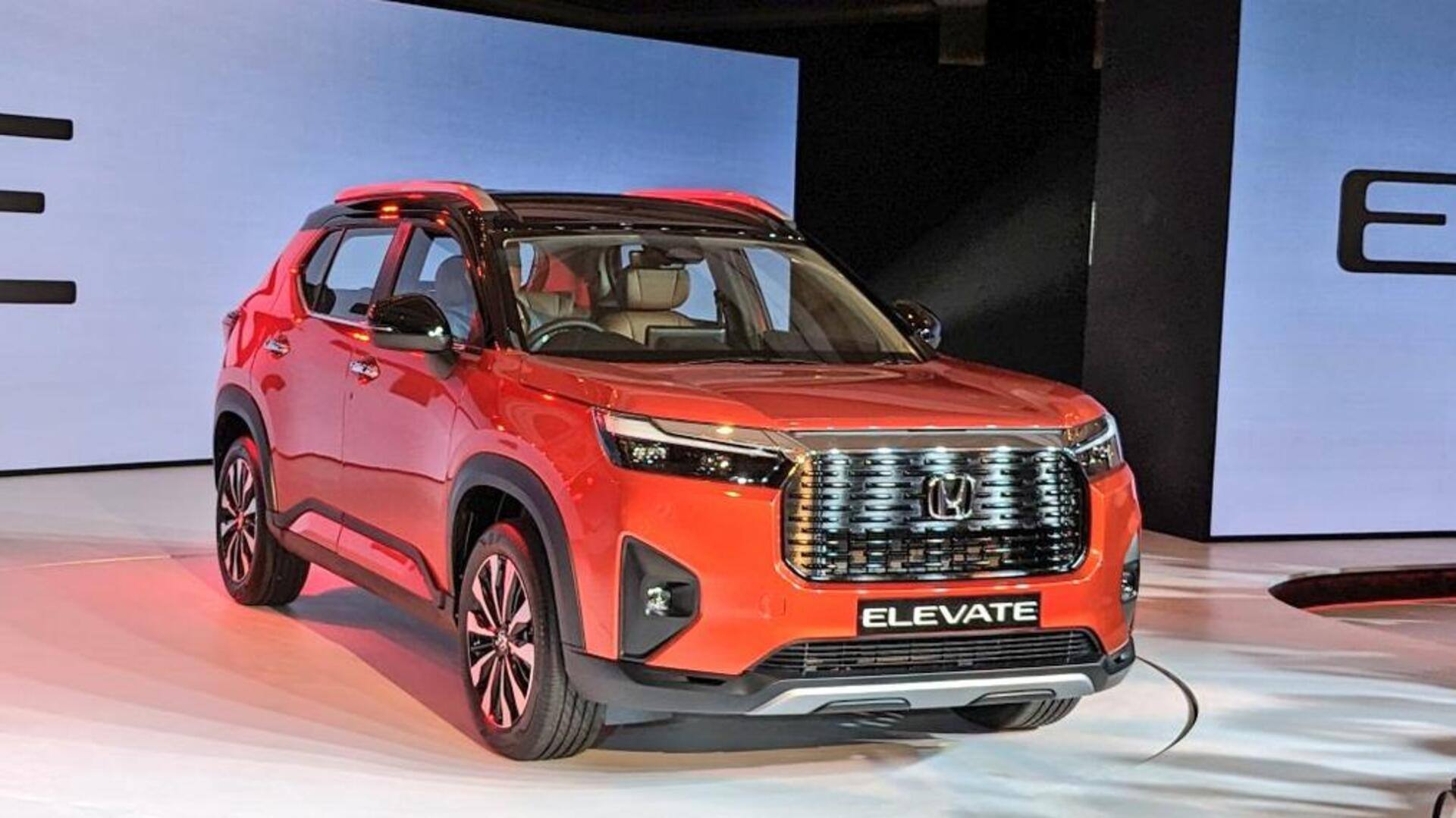 नई होंडा एलिवेट SUV आधिकारिक तौर पर हुई पेश, जुलाई में शुरू होगी बुकिंग