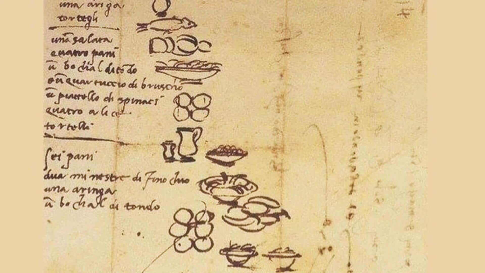 इटली के कलाकार माइकल एंजेलो सामान मंगवाने के लिए बनाते थे चित्र, 16वीं सदी की सूची वायरल