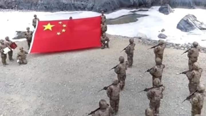 गलवान घाटी: चीन का झंडा फहराने का दावा, भारत ने कहा- विवादित क्षेत्र में नहीं फहराया