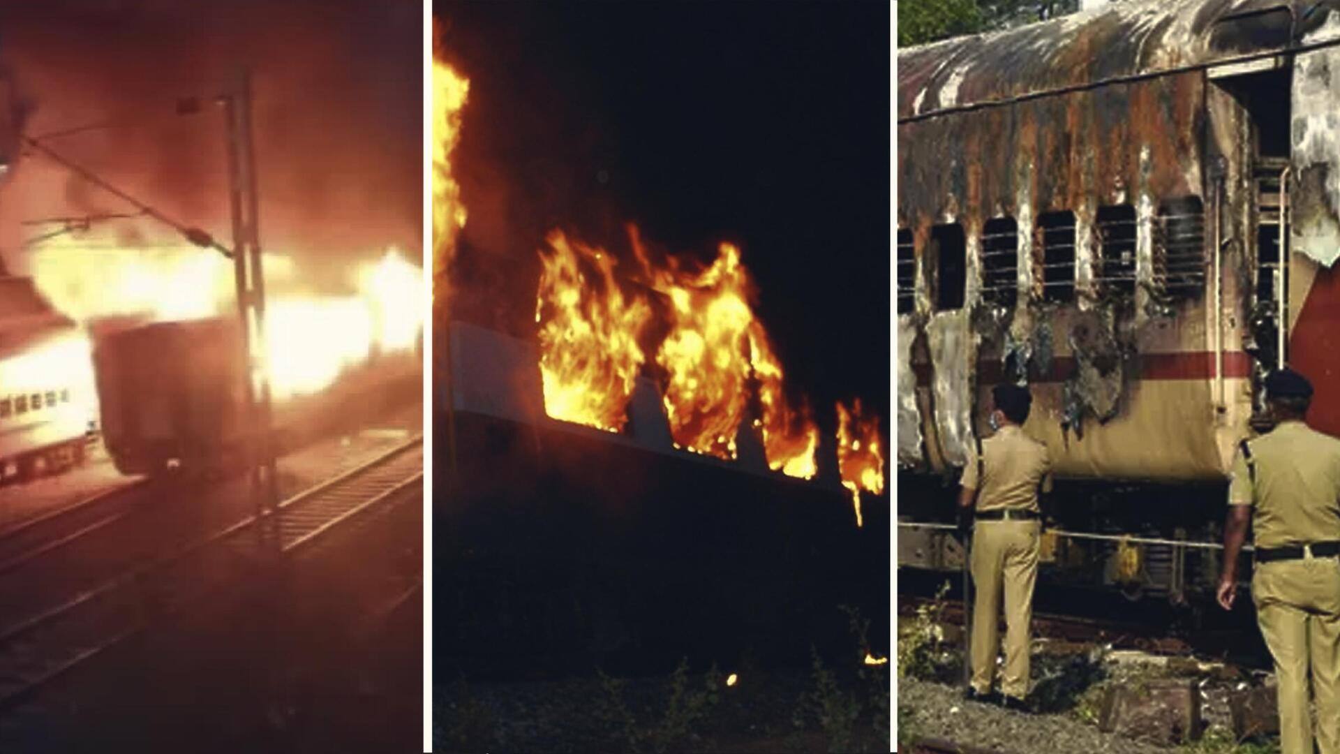 तमिलनाडु: मदुरै में ट्रेन के कोच में सिलेंडर फटने से लगी आग, 9 की मौत