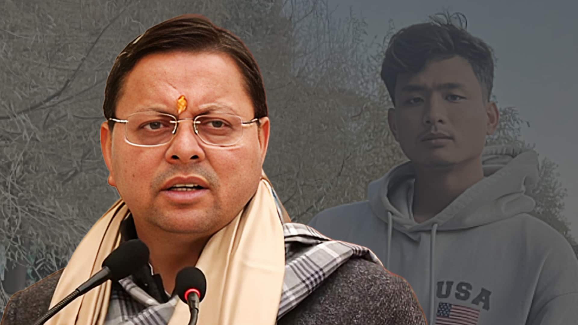 उत्तराखंड के मुख्यमंत्री ने एंजेल चकमा के पिता से बात की, कठोरतम कार्रवाई का दिलाया भरोसा