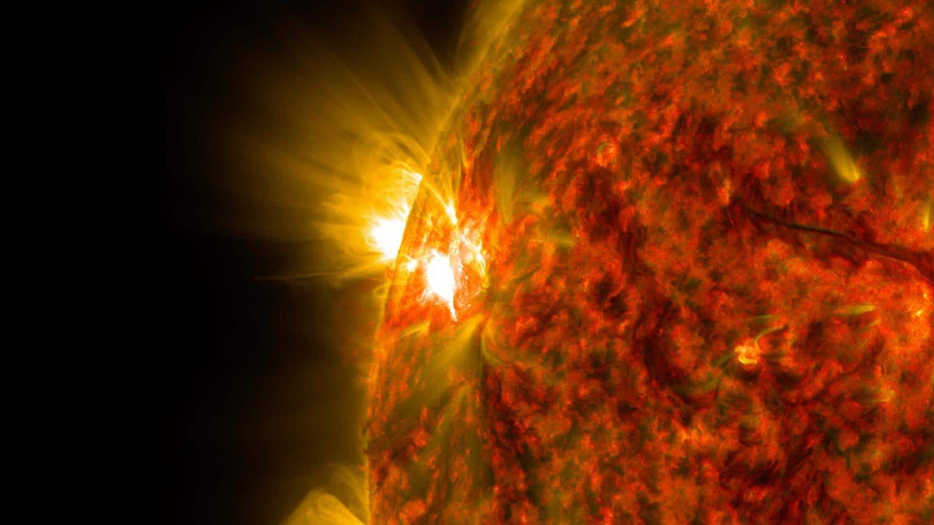 नासा ने सूर्य पर कई सनस्पॉट का लगाया पता, पृथ्वी पर आ सकते हैं सौर तूफान