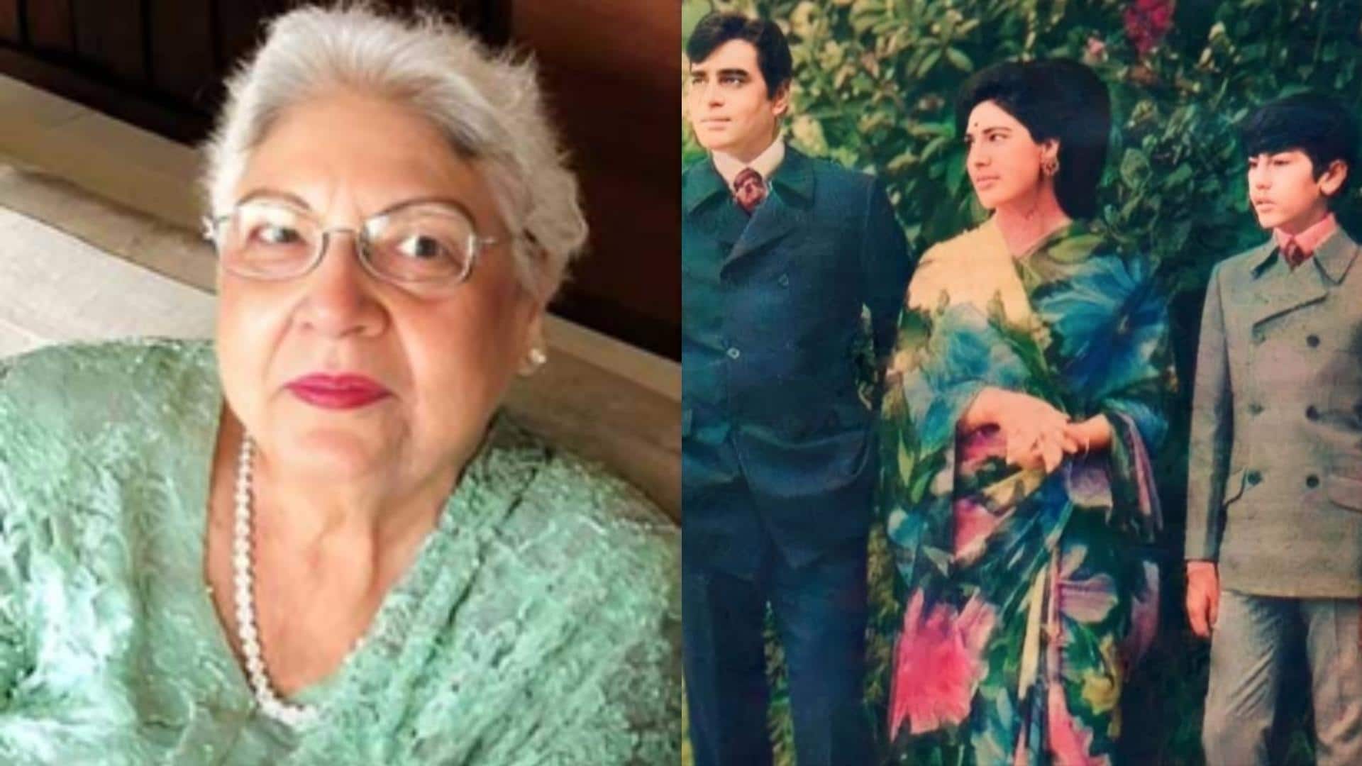 दिग्गज अभिनेता राजेंद्र कुमार की पत्नी शुक्ला कुमार का निधन, बॉलीवुड में छाया शोक