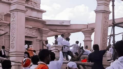 महाराष्ट्र: परभणी में मंदिर के सभा मंडप की छत गिरी, 7 की मौत और 25 घायल