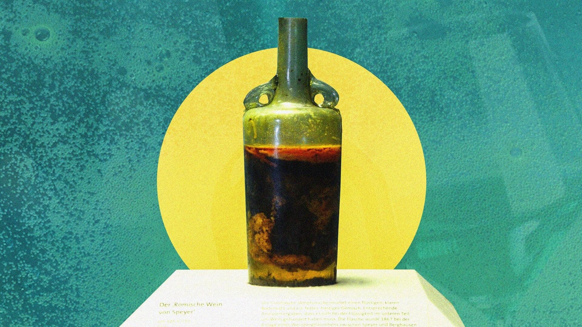 दुनिया की सबसे पुरानी शराब आज भी है पीने योग्य, गंदी बोतल में है पैक