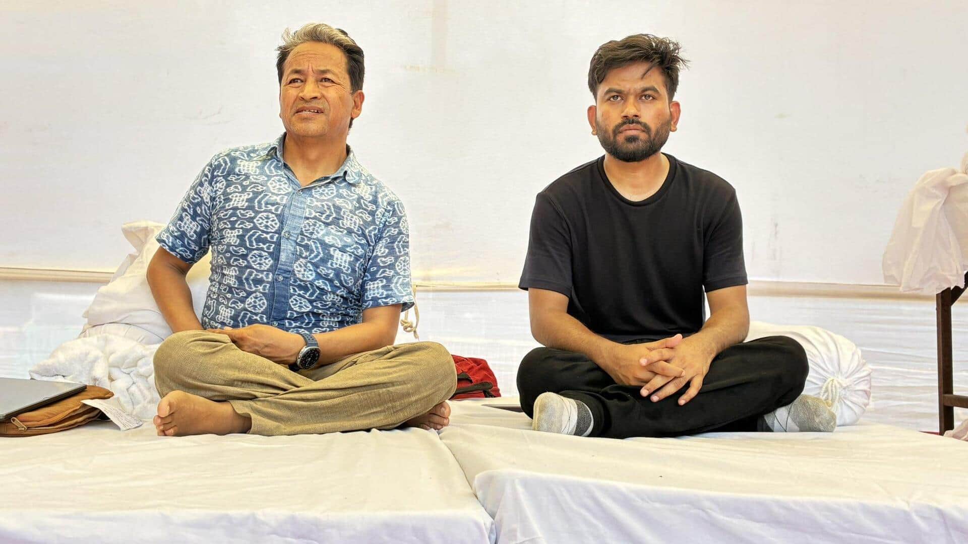 सोनम वांगचुक ने शिक्षा और पर्यावरण के लिए एक दिवसीय भूख हड़ताल का आह्वान किया