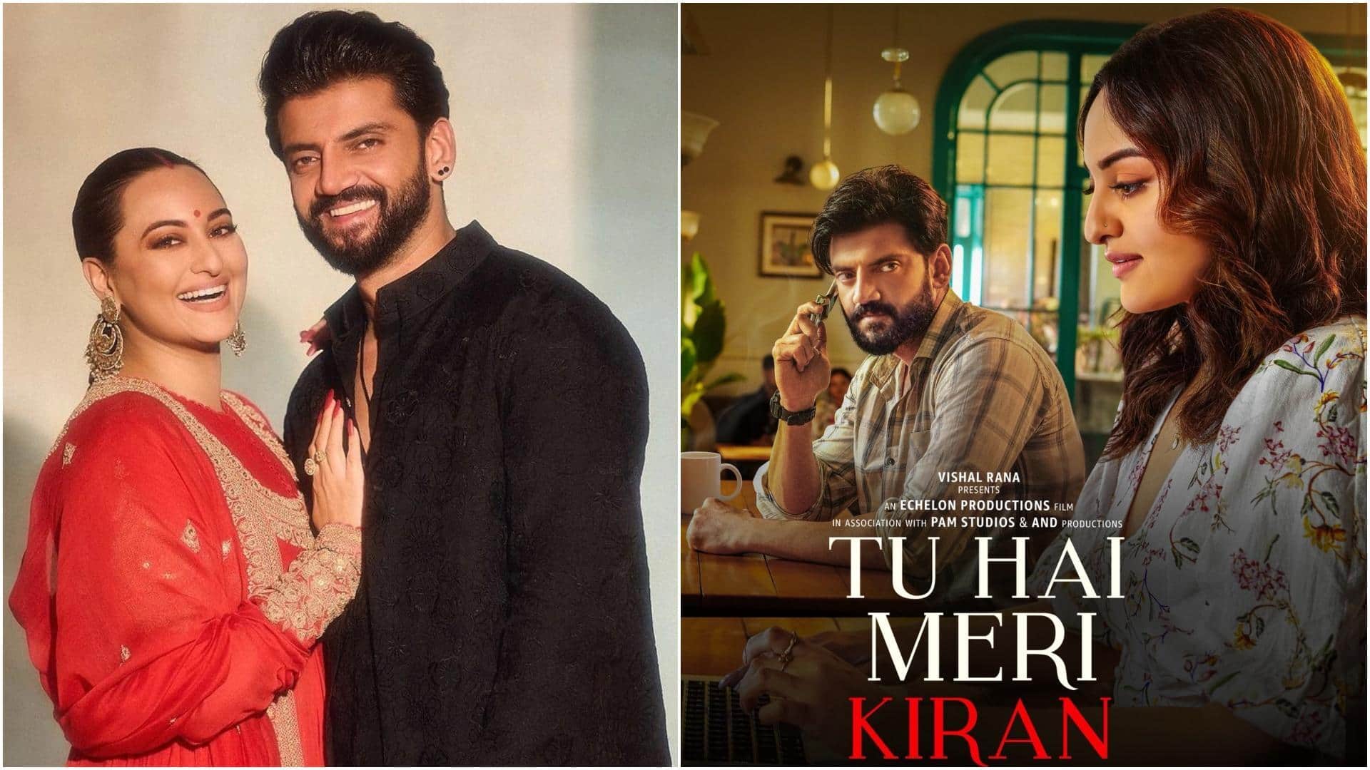 'तू है मेरी किरण' का पोस्टर जारी, सोनाक्षी की सादगी और जहीर का सनकी अवतार दिखा