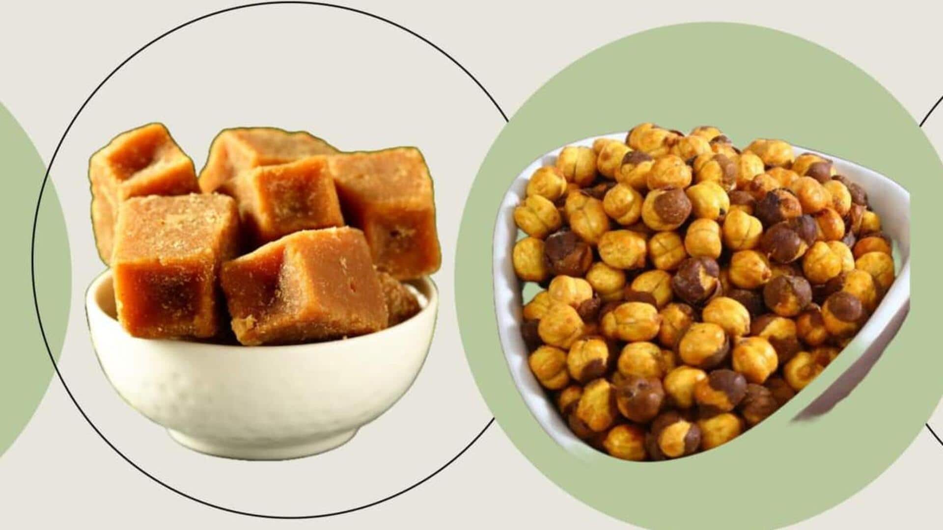 क्या रोजाना भुने चने और गुड़ खाना सही है? जानिए इसके फायदे