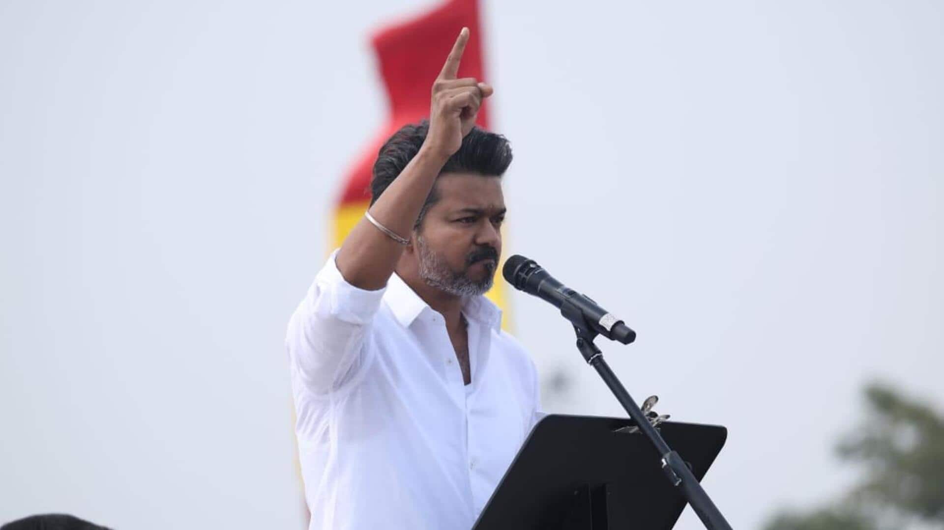 थलापति विजय को 18 दिसंबर को चुनावी जनसभा की अनुमति मिली, पूरी करनी होगी 84 शर्त