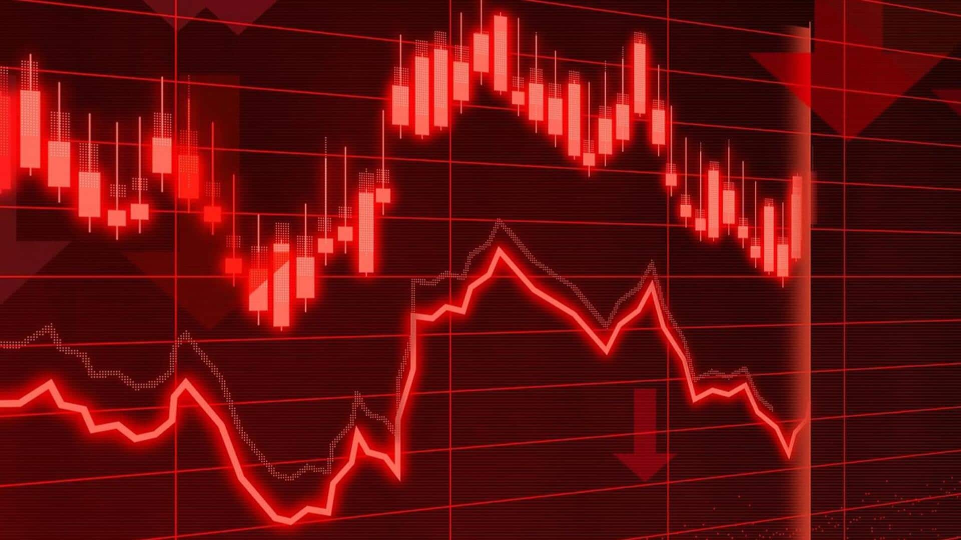 शेयर बाजार: सेंसेक्स 900 अंक लुढ़का, निफ्टी 18,557 पर हुआ बंद 