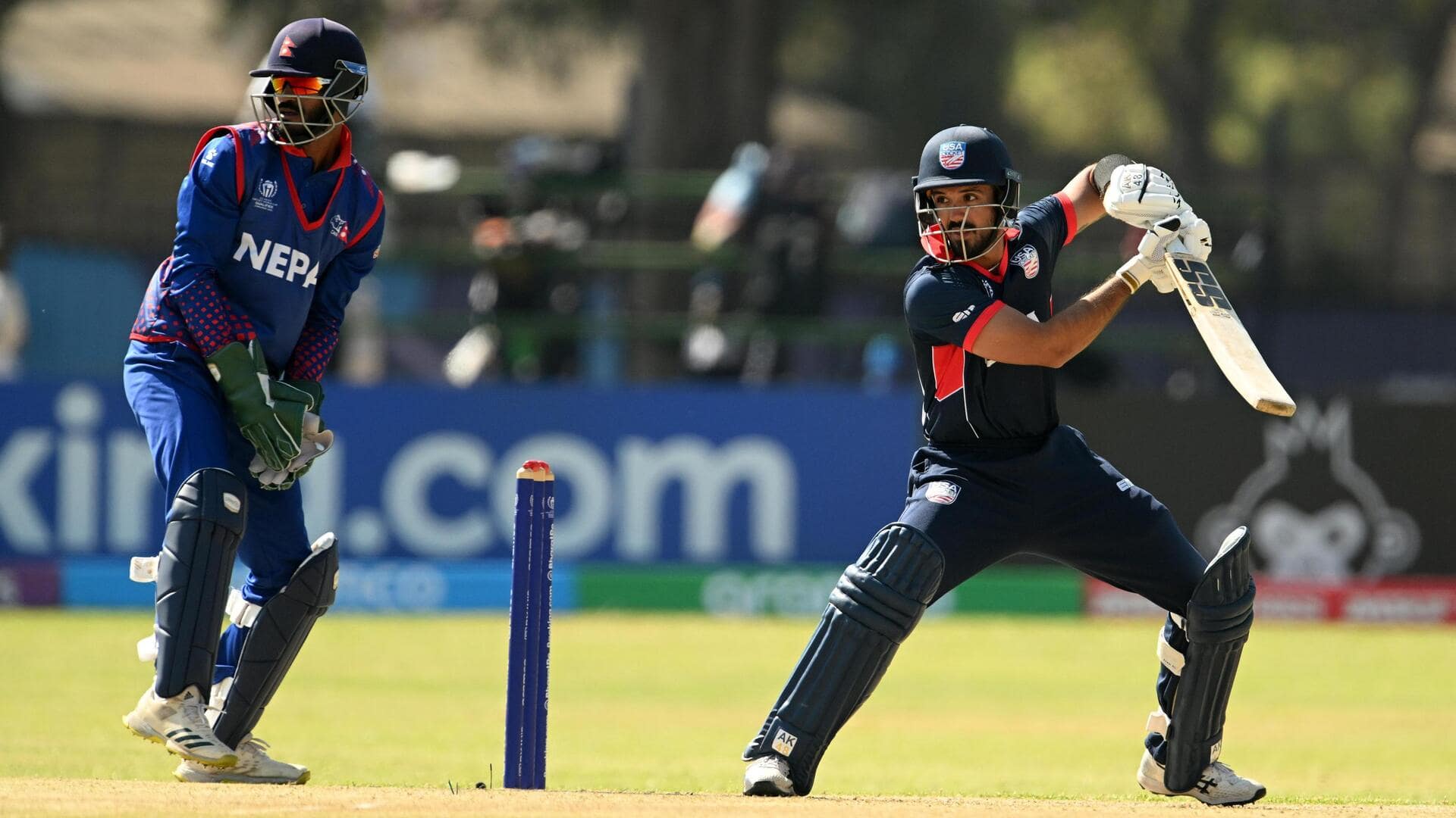 विश्व कप क्वालीफायर्स 2023: USA के शयन जहांगीर ने नेपाल के खिलाफ लगाया अपना पहला शतक