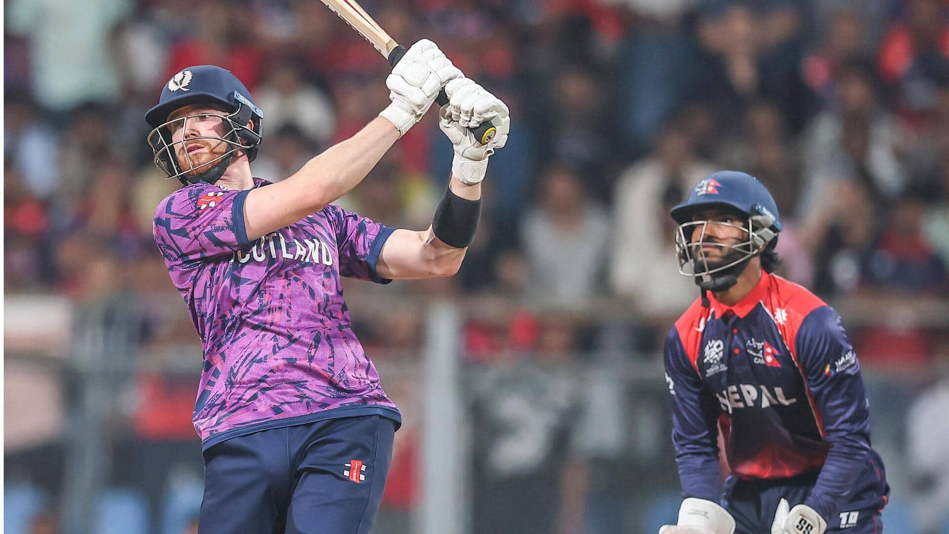 टी-20 विश्व कप 2026: माइकल जोन्स ने नेपाल के खिलाफ लगाया अर्धशतक