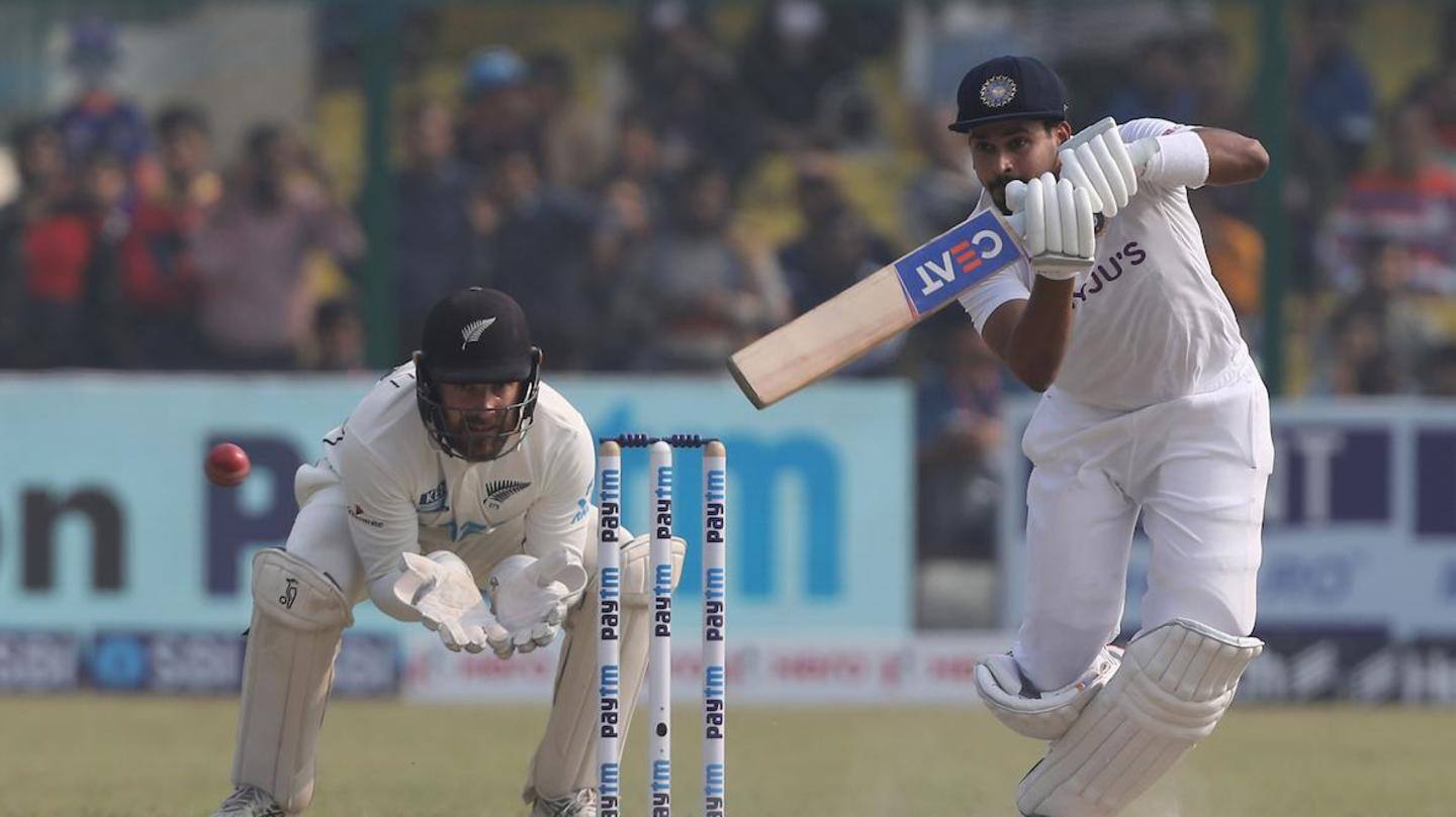 पहला टेस्ट: भारत ने दूसरी पारी की 234 रनों पर घोषित, न्यूजीलैंड को मिला चुनौतीपूर्ण लक्ष्य