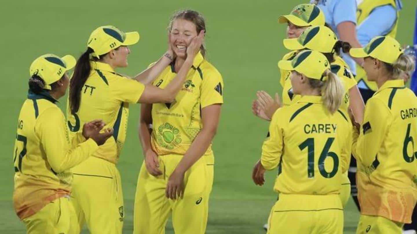 पहला वनडे: ऑस्ट्रेलिया महिला टीम ने इंग्लैंड को हराया, एशेज की अपने नाम