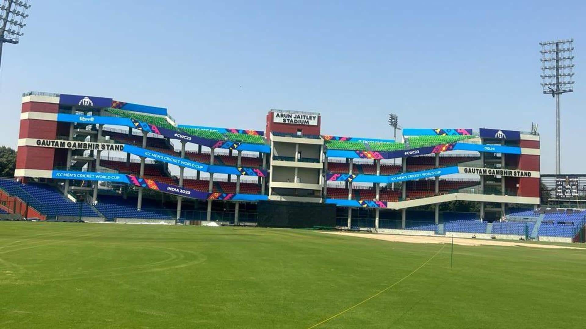 वनडे विश्व कप 2023, दक्षिण अफ्रीका बनाम श्रीलंका: अरुण जेटली स्टेडियम की पिच रिपोर्ट और आंकड़े 