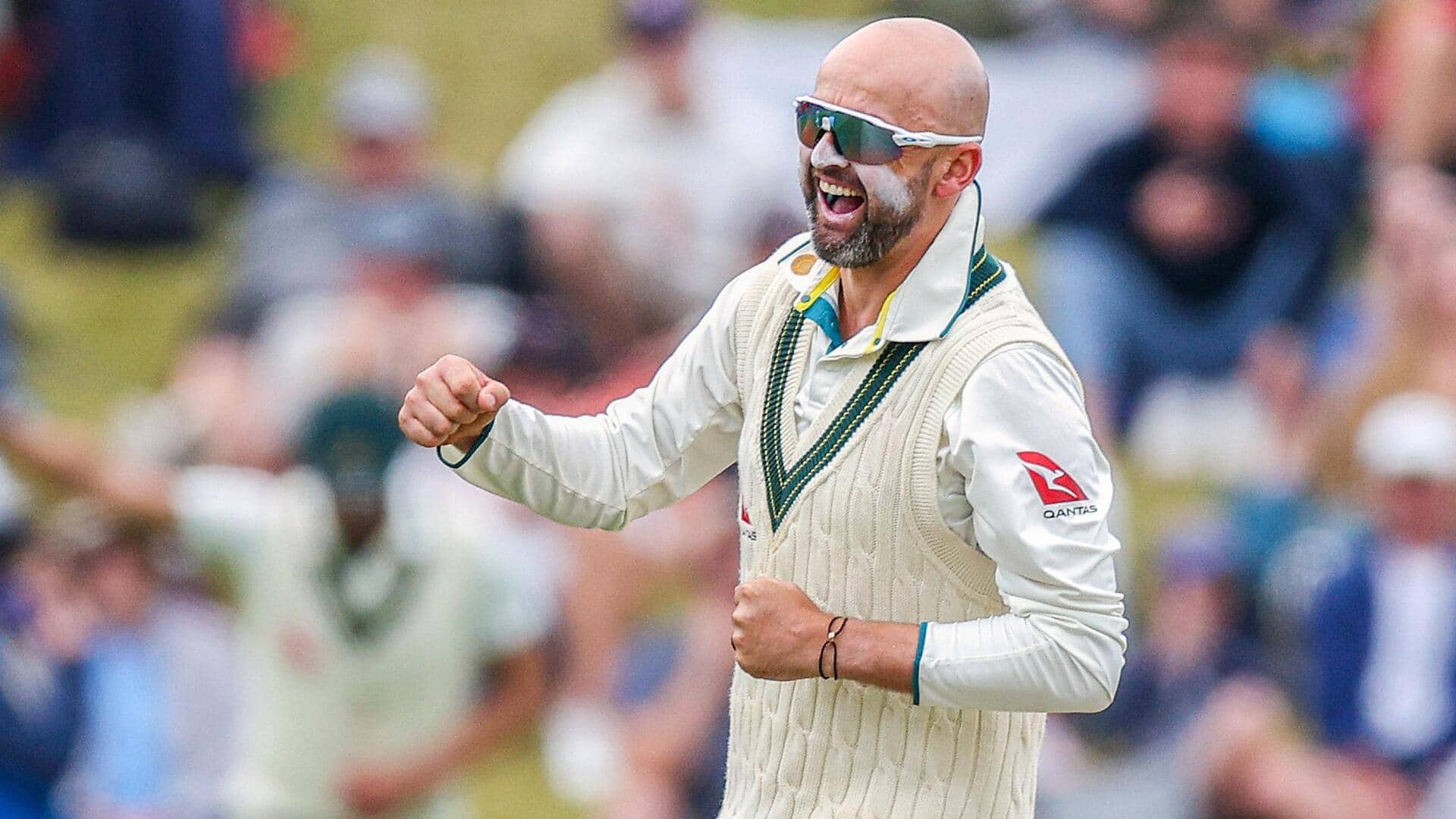 न्यूजीलैंड बनाम ऑस्ट्रेलिया: नाथन लियोन ने पहले टेस्ट में लिए कुल 10 विकेट, बनाए ये रिकॉर्ड्स