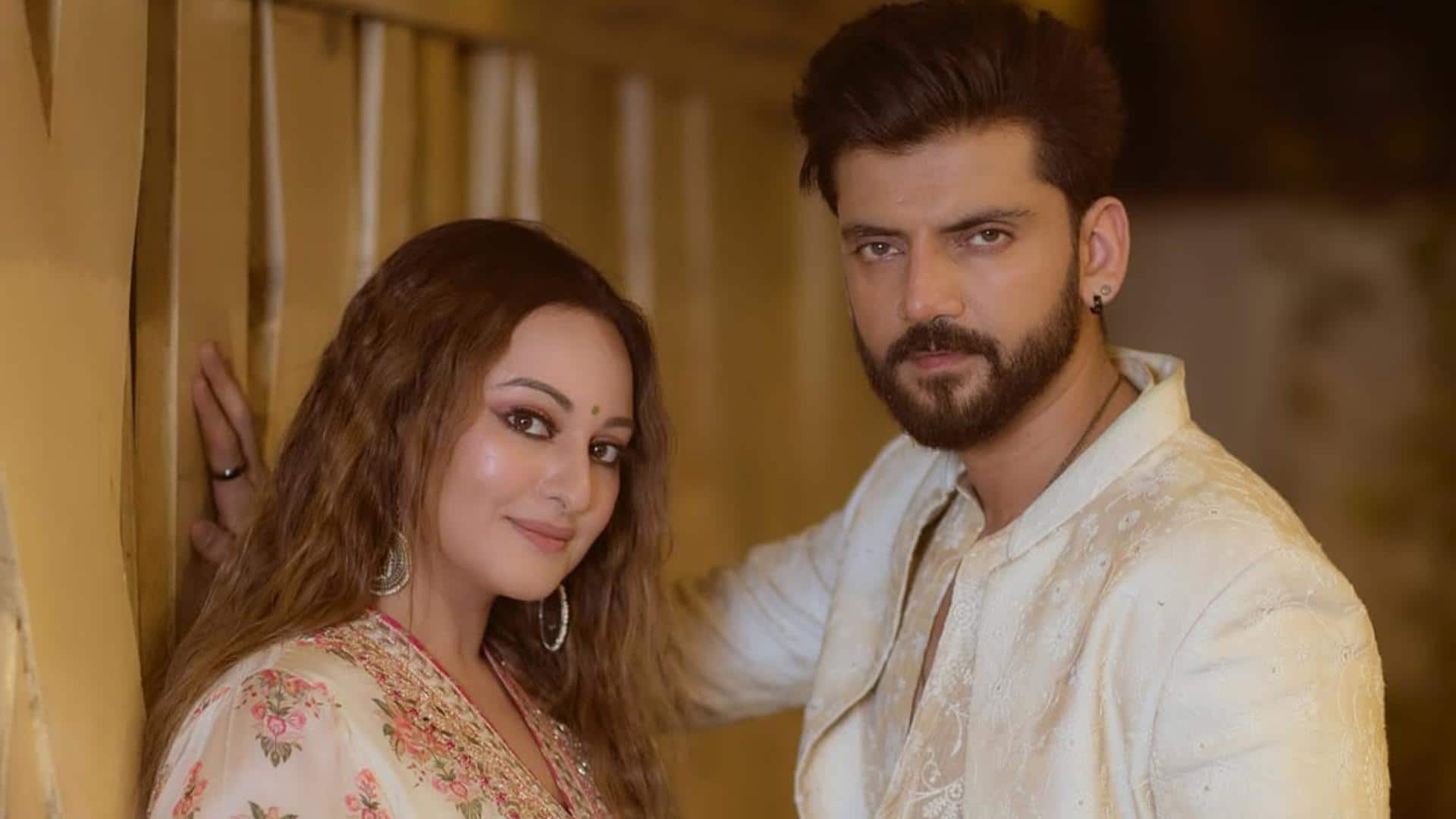 सोनाक्षी सिन्हा-जहीर इकबाल ने पहली सालगिरह पर हुमा कुरैशी के साथ किया डांस, वीडियो वायरल 