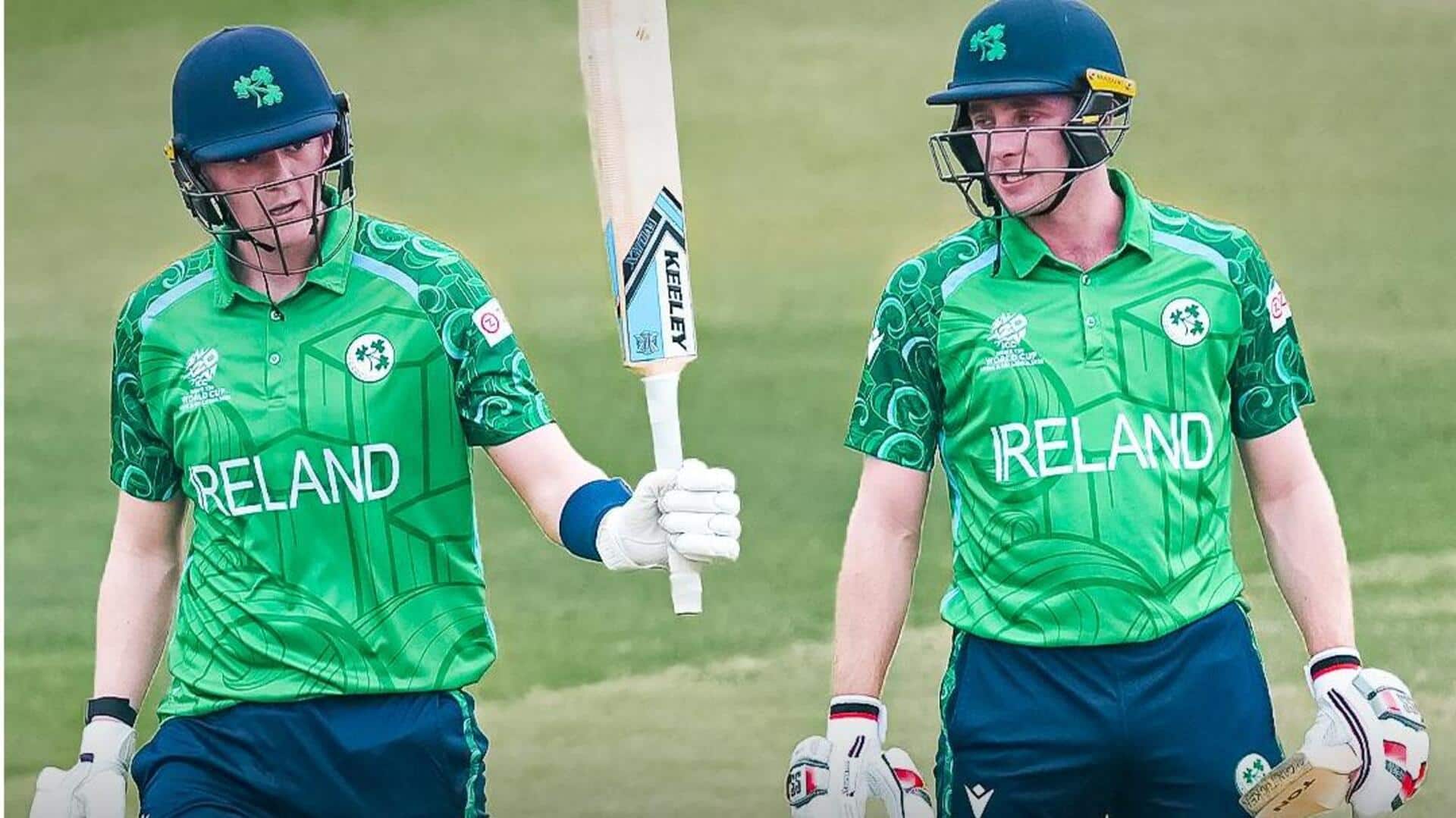 आयरलैंड ने ओमान के खिलाफ बनाया टी-20 विश्व कप इतिहास का दूसरा सर्वोच्च टीम स्कोर