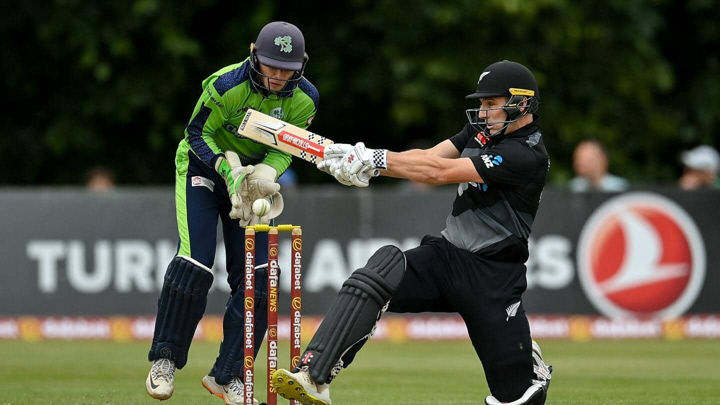 दूसरे टी-20 में न्यूजीलैंड ने आयरलैंड को हराकर बनाई अजेय बढ़त, ब्रेसवेल ने लगाई हैट्रिक