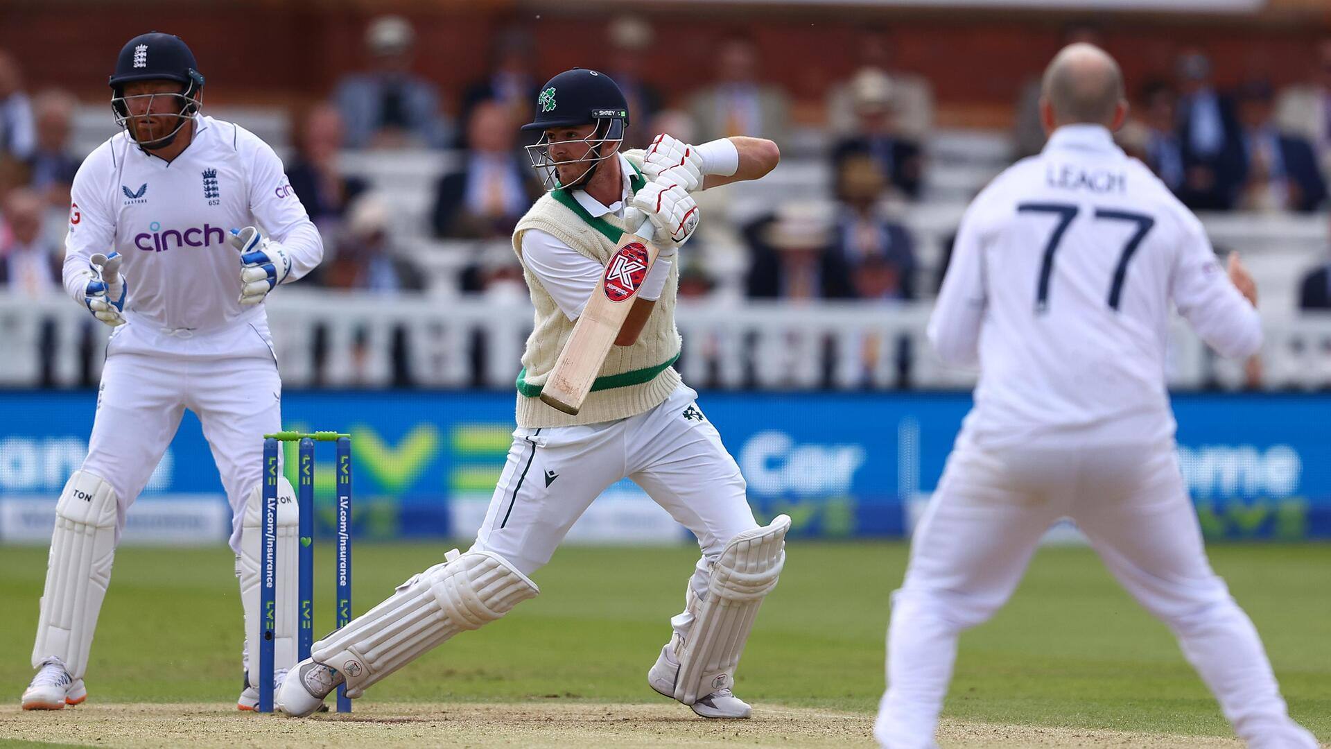 इंग्लैंड बनाम आयरलैंड: मार्क अडायर ने खेली टेस्ट करियर की सर्वश्रेष्ठ पारी, जानिए उनके आंकड़े 